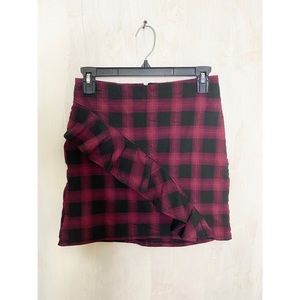 Mossimo Supply Co. plaid skirt